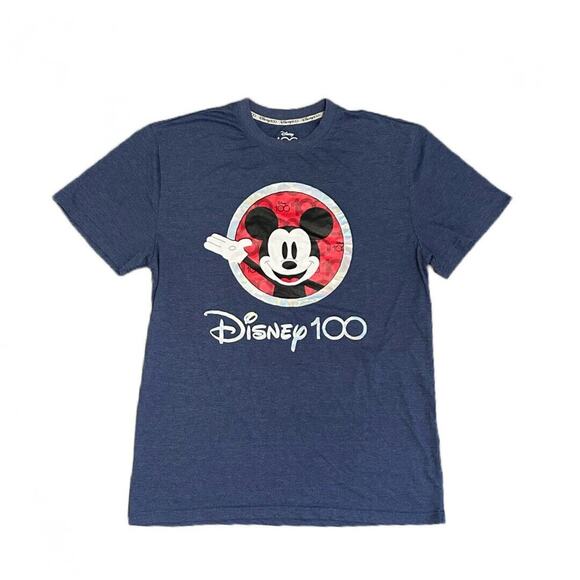 Disney Adult Unisex 100th Anniversary Graphic‎ Short Sleeve Tee T-Shirt Size L - Picture 1 of 5